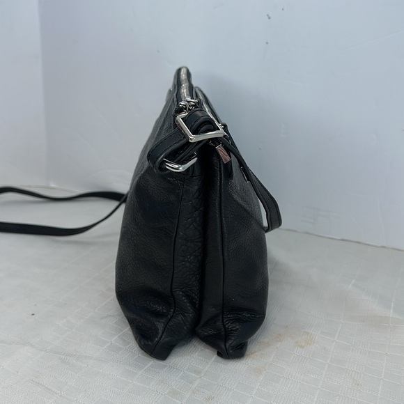 Margot Black Leather crossbody bag - Picture 4 of 9